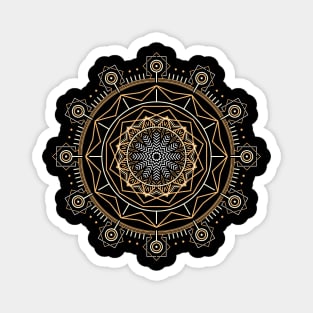 Sacred geometry flower Magnet