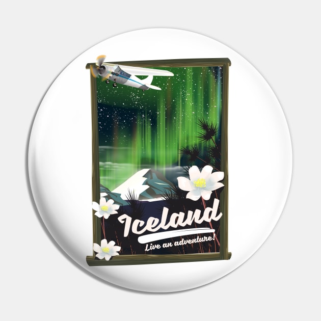 Iceland travel poster Pin by nickemporium1