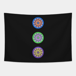 Swirling sticker set Tapestry