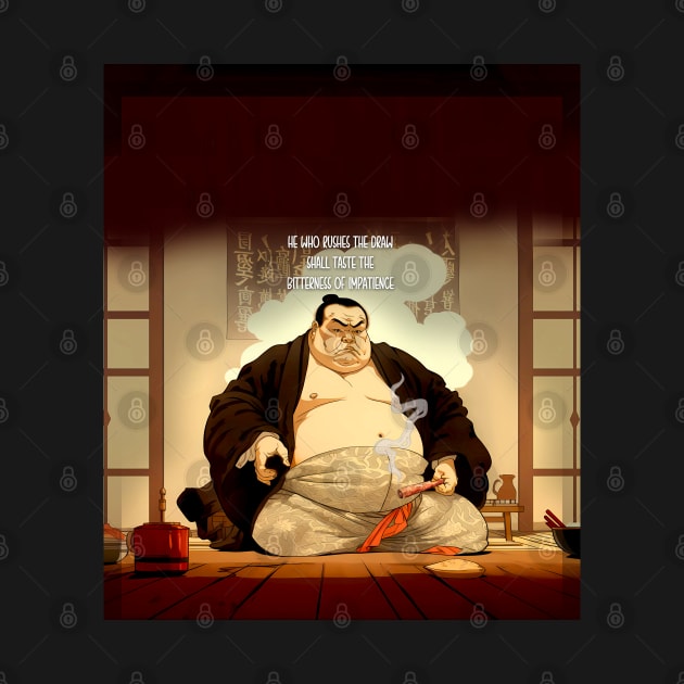 Puff Sumo: "He Who Rushes the Draw Shall Taste the Bitterness of Impatience" - Puff Sumo by Puff Sumo