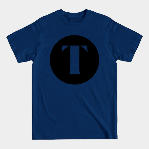 Disover T (Letter Initial Monogram) - T - T-Shirt