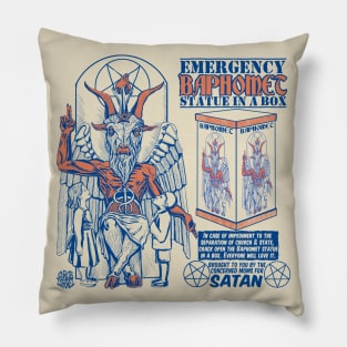 Baphomet in a Box Pillow