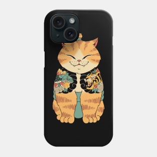 Cat Sumo Phone Case