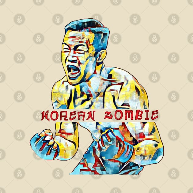 Korean Zombie by ARTSYVIBES111