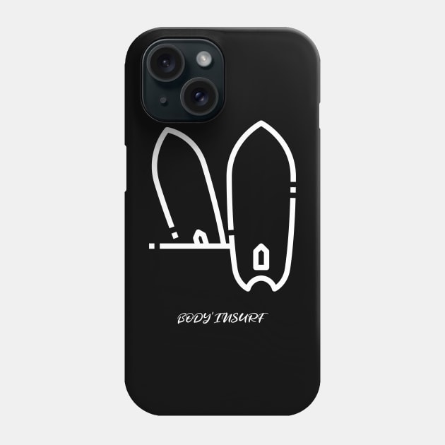 BODYSURF AND SURF LOVERS Phone Case by bodyinsurf