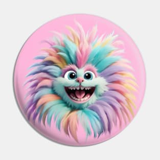 Crazy happy fluffball. Pin