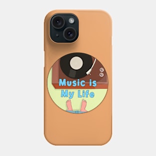 Music is My Life Phone Case