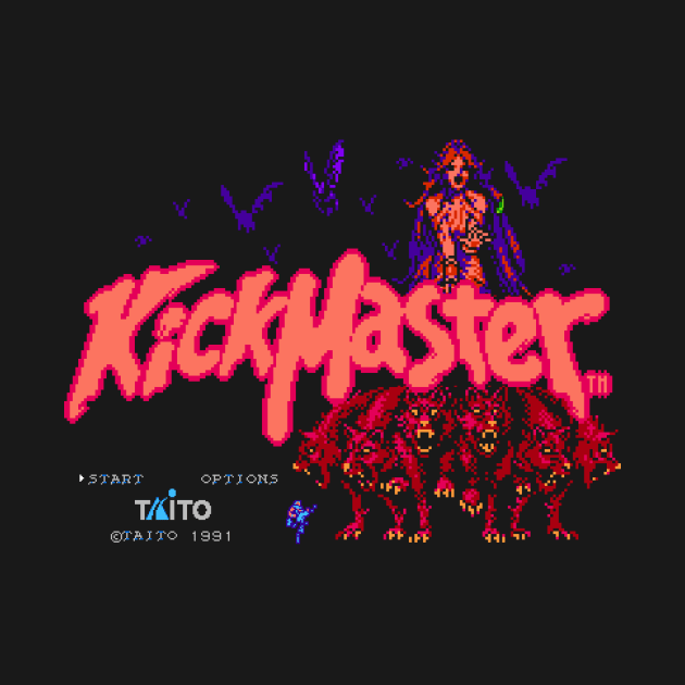 Title Screams: Kick Master by Steve Van Samson