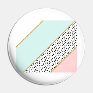 Ice cream geo split Pin