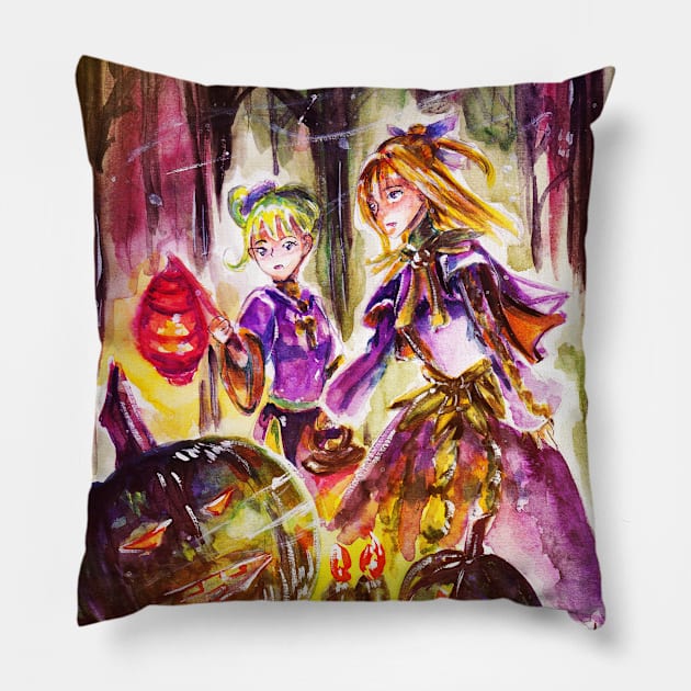 Fright Night Pillow by Dearly Mu