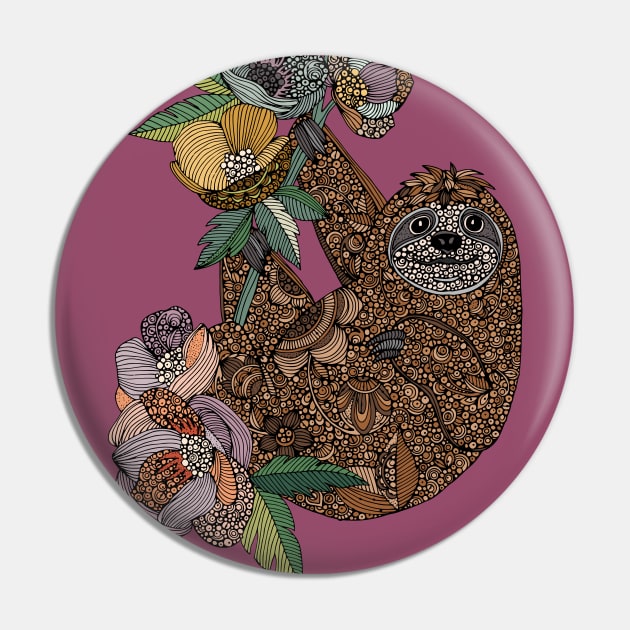 The Sloth Pin by Valentina Harper