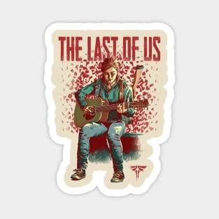 THE LAST OF US Part II Ellie Take On Me, I'll be Gone Magnet