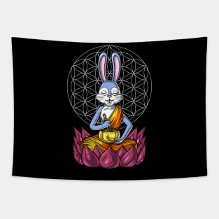 Rabbit Buddha Tapestry