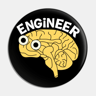 Brainy Engineer Pin