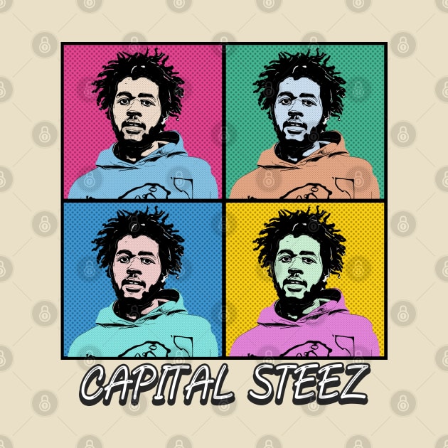 Capital Steez 80s Pop Art Style by ArtGaul