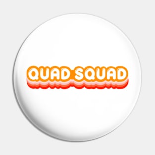 Quad Squad 70s Vibes Skater Pin