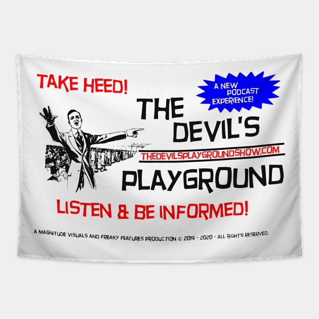 The Devil's Playground - Promo 8 Tapestry by The Devil's Playground Show