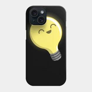 Watt Watt! - Happy Lightbulb Phone Case