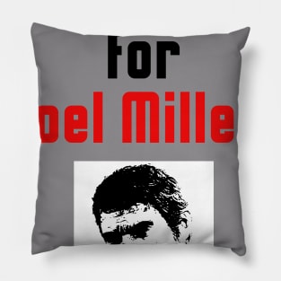 Justice for Joel Miller White 2 Pillow