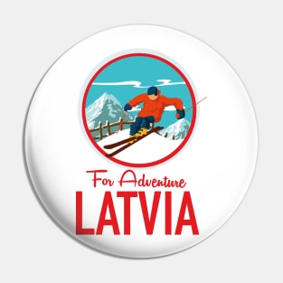 For Adventure Latvia Pin