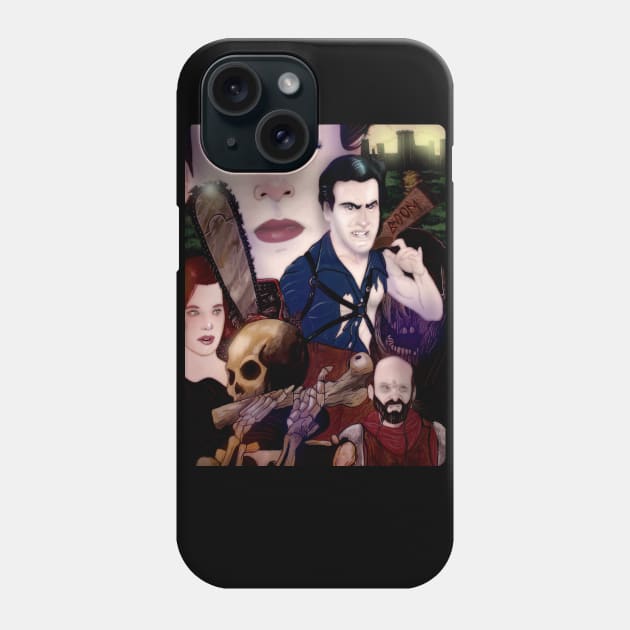 Ash's itchy boomstick trigger finger Phone Case by jasonwright