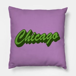 chicago design cool new Pillow