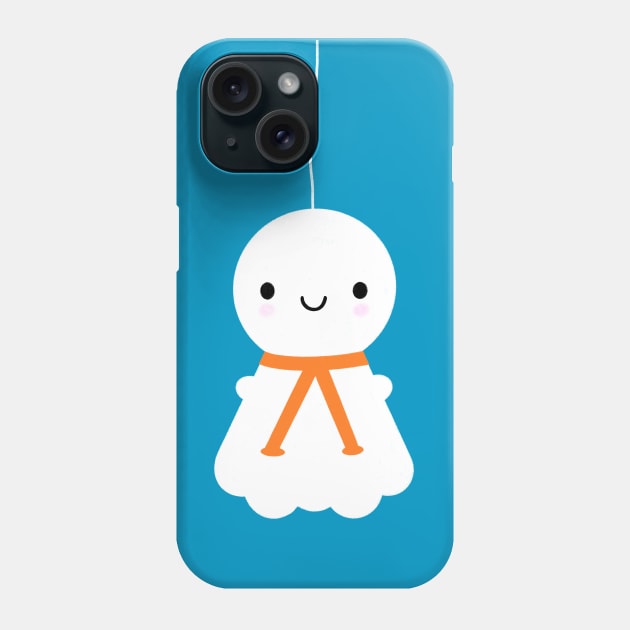 Teru Teru Bozu - Kawaii Japanese Dolls Phone Case by marcelinesmith