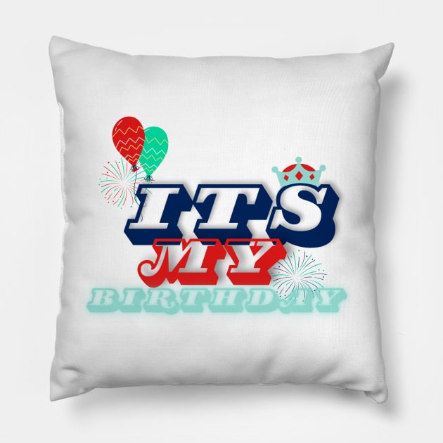 its my birthday Pillow by elm4hd1-arts