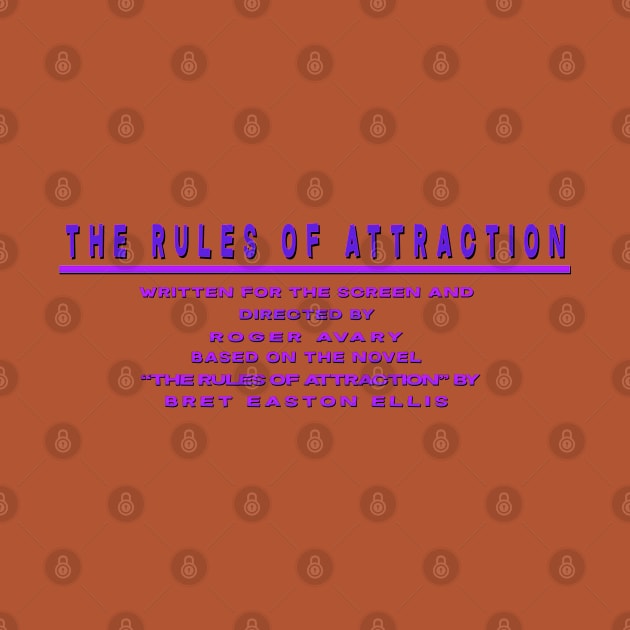 Rules of Attraction Title Card by Exploitation-Vocation