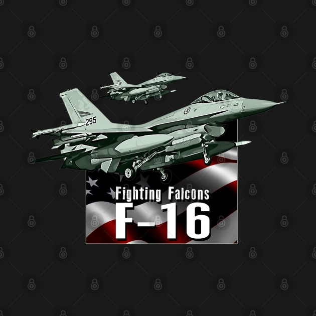 F-16 Fighter Jet by aeroloversclothing