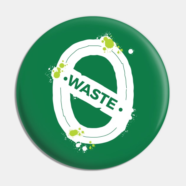 Zero Waste Pin by zoljo