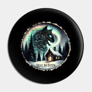 Yule Cat Yule Be Eaten Jolakotturinn Icelandic Pin