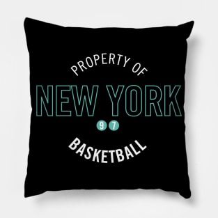 New York Women's Basketball Pillow