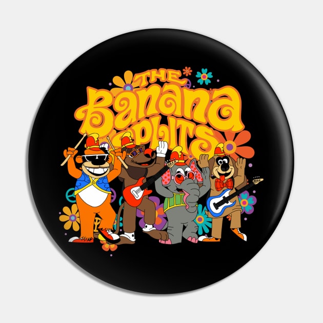 The Banana Splits - Cartoons Vintage Pin by Grindbising