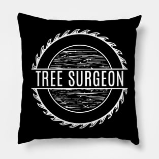 Tree Surgeon & Arborist - Chainsaw Design Pillow