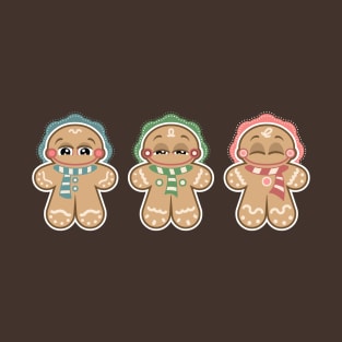 Holiday Gingerbread Men T-Shirt