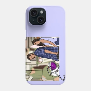 Space Rat and Distracted Boyfriend Meme Phone Case