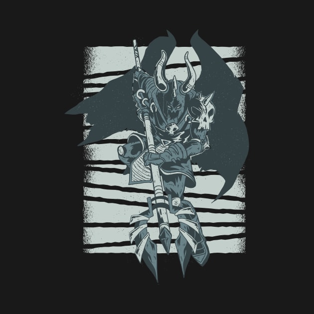 Dark Armored Knight by LAPublicTees