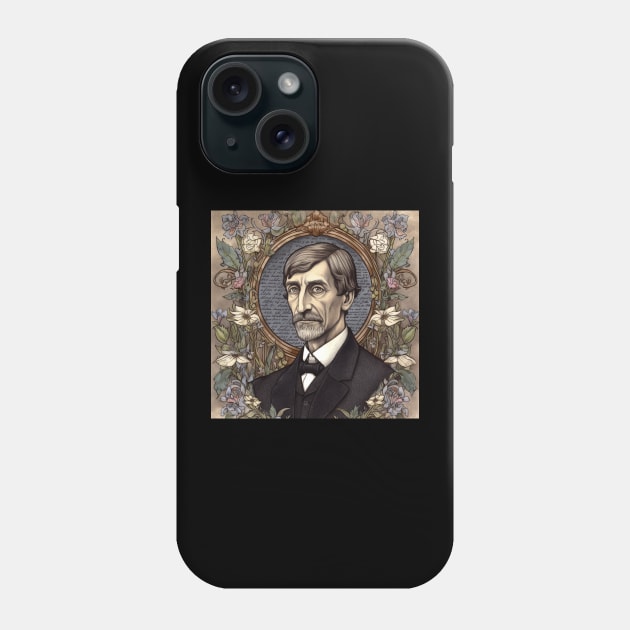 Ralph Waldo Emerson Phone Case by ComicsFactory