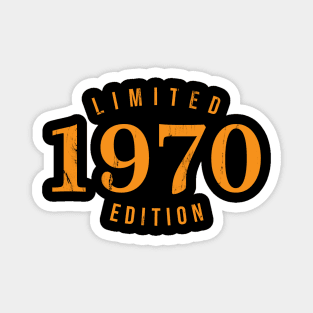 1970 Limited Edition 51st Birthday Party Shirt Magnet