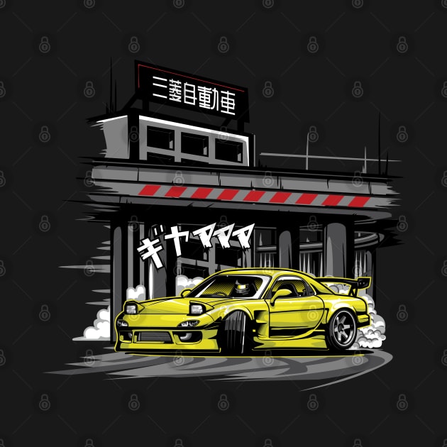 Mazda RX7 by JDMAPEX