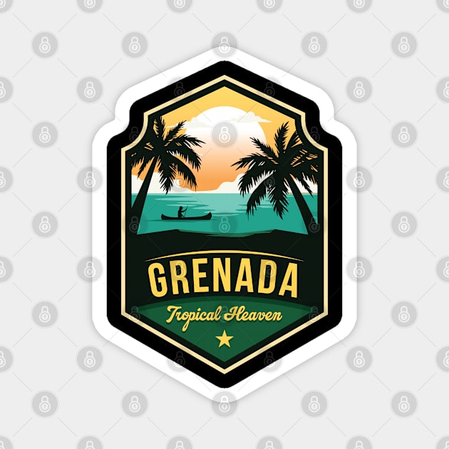 Grenada tropical heaven Magnet by NeedsFulfilled