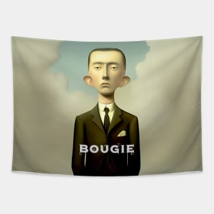 Bougie: A bougie man stands alone on a Dark Background Tapestry