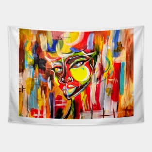 Bright Woman Tapestry