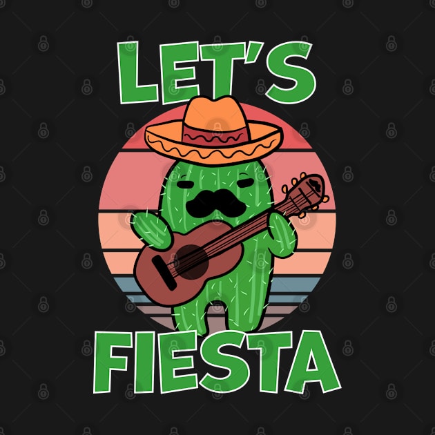 Let's Fiesta Mexican Cactus Playing Guitar by Swagazon