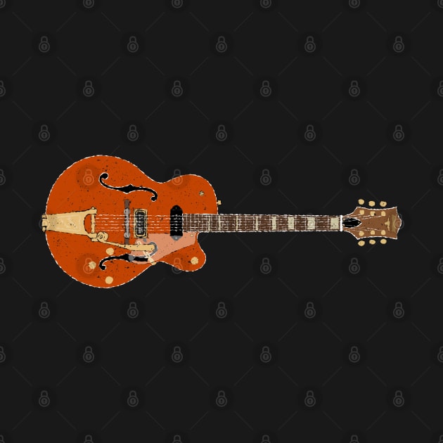 Eddie Cochran Rockabilly Guitar by Daniel Cash Guitar