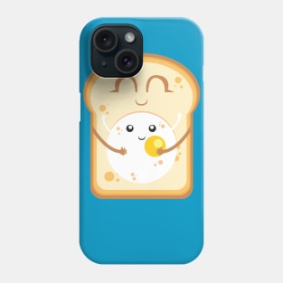 Breakfast egg toast Phone Case