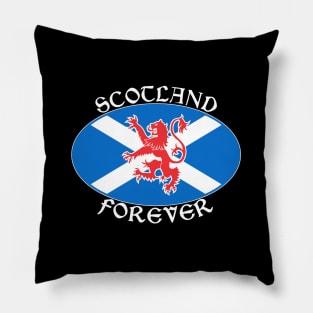 Patriotic Scotland Forever LION motif Pillow