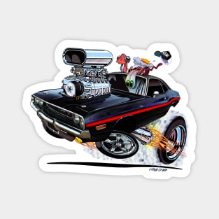 Vince Crain High Octane 1970 Dodge Challenger Magnet