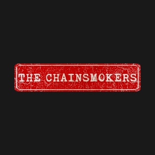 vintage retro plate The Chainsmokers T-Shirt